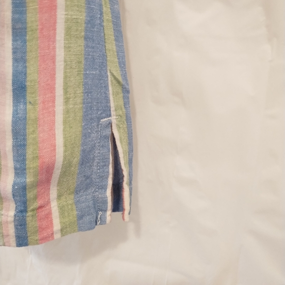 JACKLYN SMITH 2PC LINEN SHIRT & JACKET SET WOMEN'S SIZE MEDIUM - Picture 5 of 16